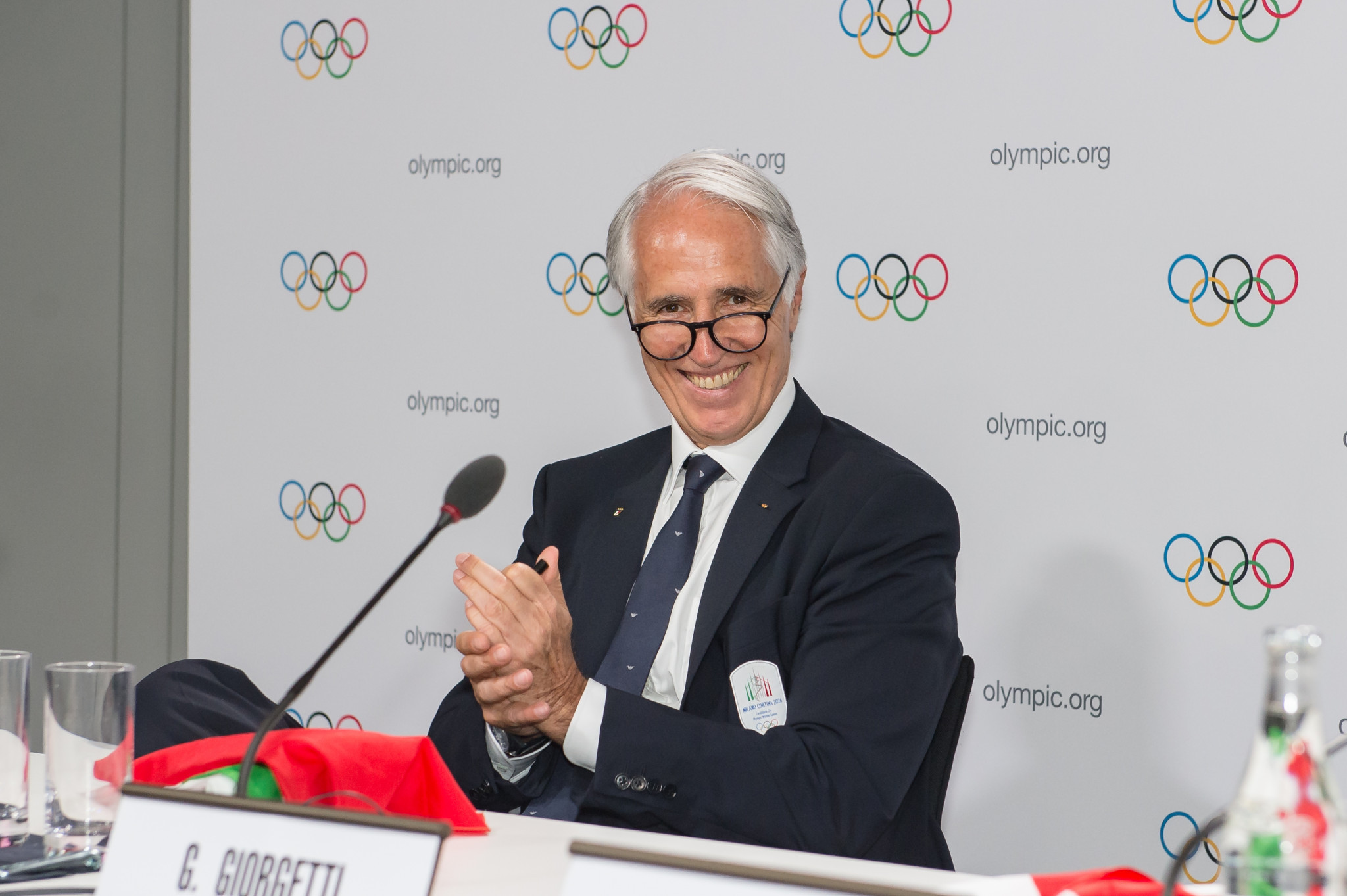 Giovanni Malagò heads the Milan Cortina 2026 Organising Committee after leading their successful bid for the Games ©Getty Images
