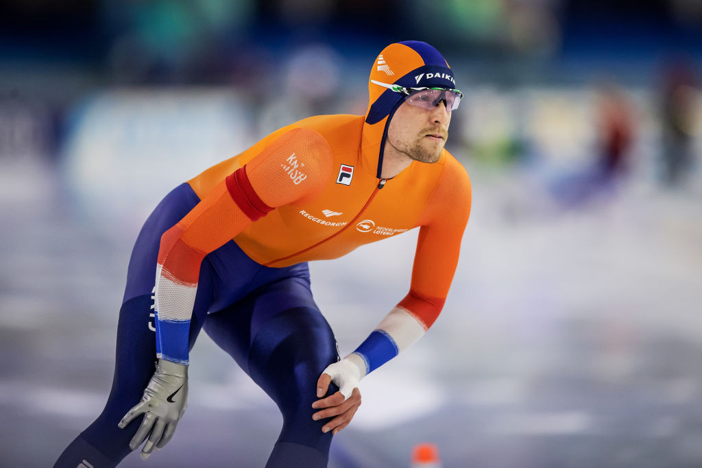 Ronald Mulder was one of four home gold medallists on the final night of the second ISU Speed Skating World Cup at Heerenveen ©ISU