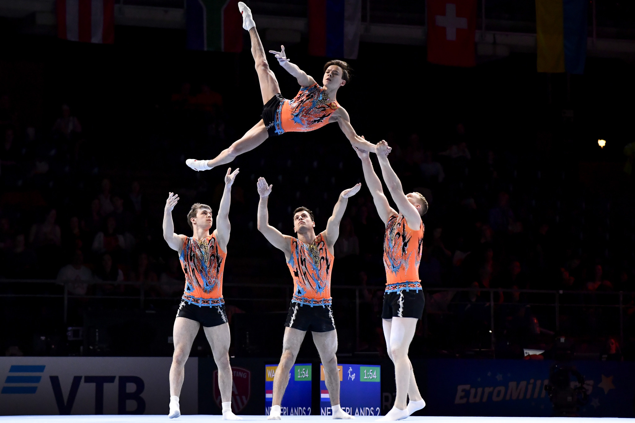 Geneva is due to stage the next edition of the Acrobatic Gymnastics World Championships, which was initially scheduled in 2020 ©Getty Images
