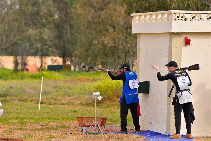 The skeet mixed team qualification event was held on the third day of action in Rabat ©ISSF