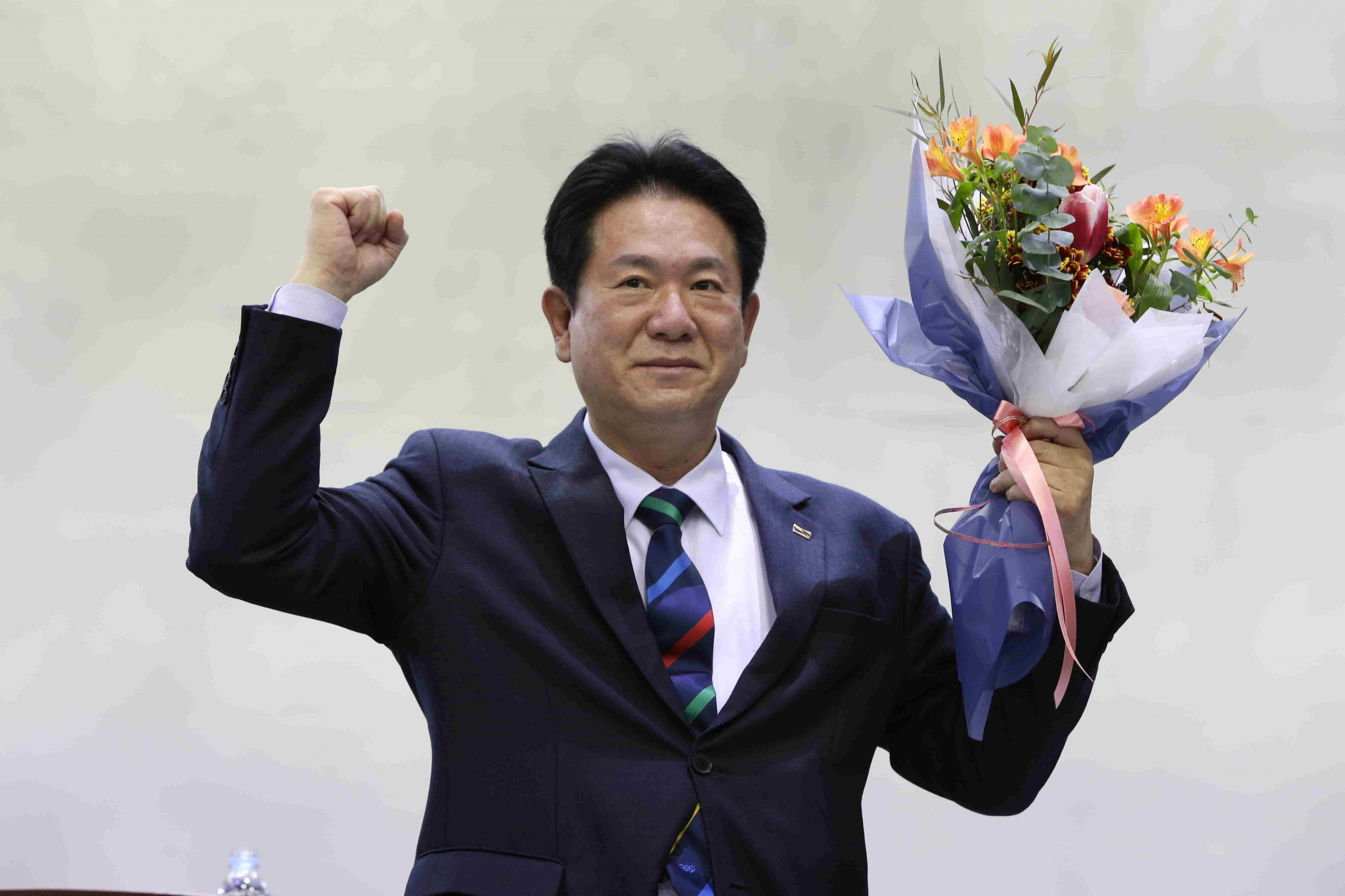 Lee Dong-sup saw off Lim Choon-kil to become the new President of the Kukkiwon ©Kukkiwon