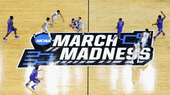 The cancellation of last year's March Madness basketball tournament cost the NCAA $800 million ©Getty Images