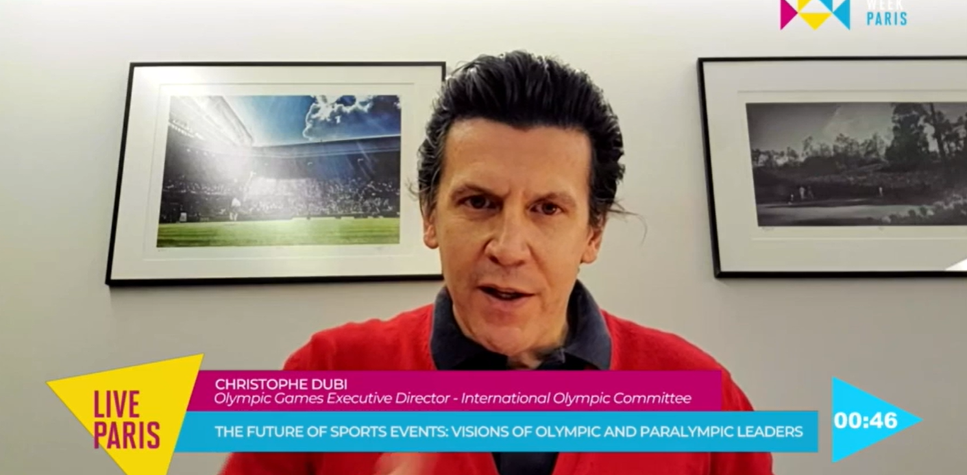 Christophe Dubi, Olympic Games executive director, has told GSW Paris about the need for balance between innovation and tradition at the Games ©GSW