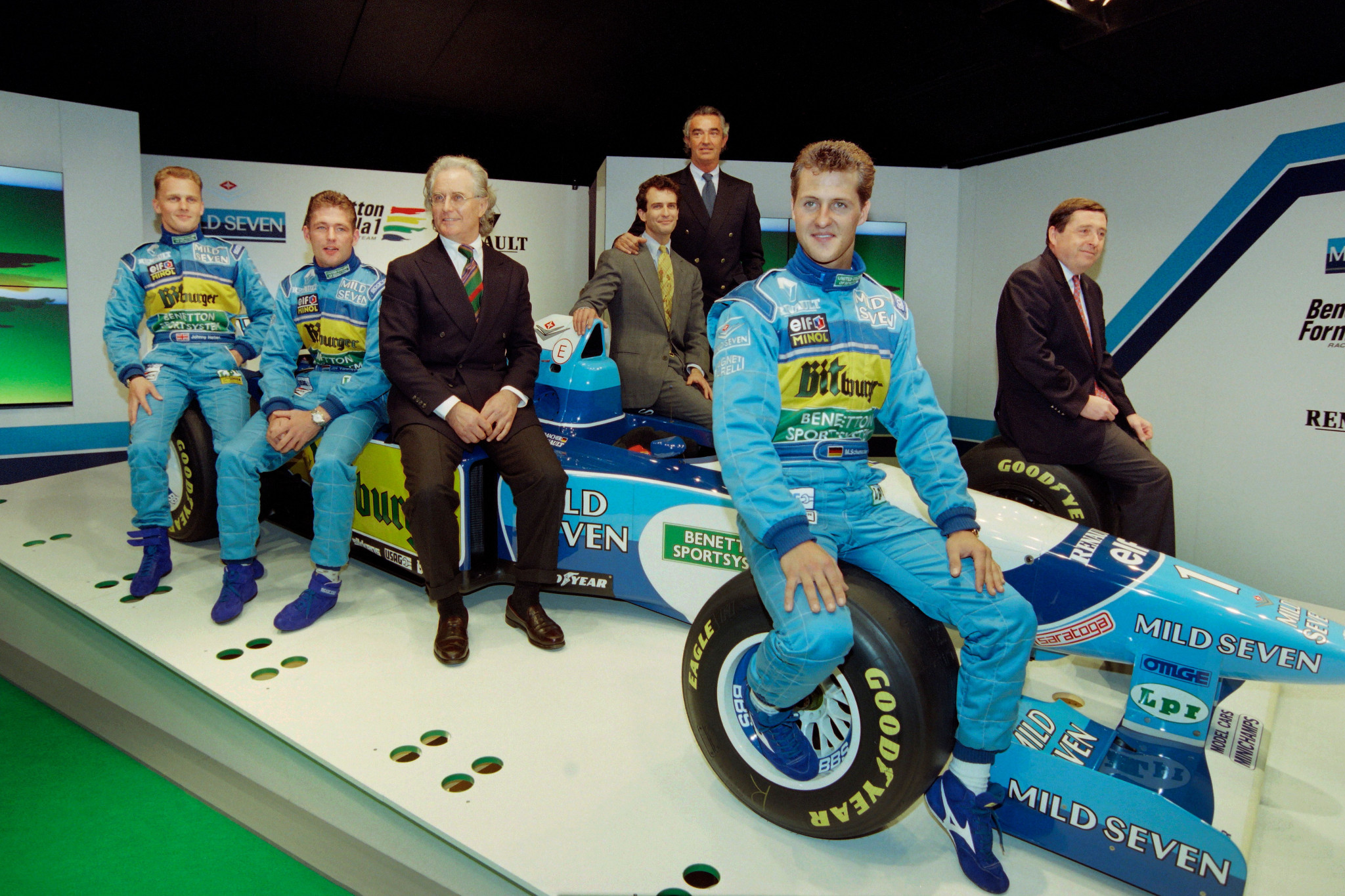 Alessandro Benetton was chairman of the Benetton Group during which Michael Schumacher won two Formula One world titles ©Getty Images