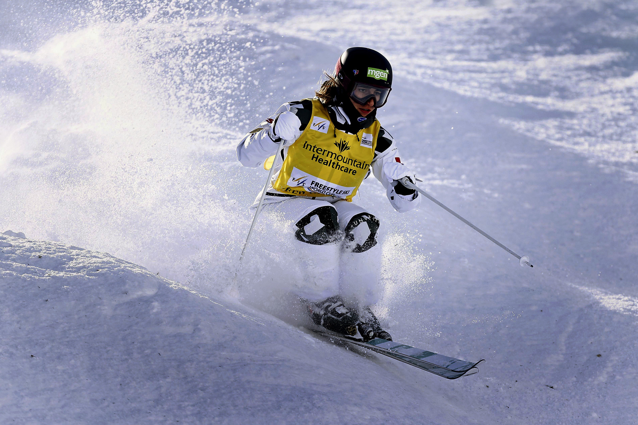 Perrine Laffont was in fine form when moguls were last contested in December ©Getty Images