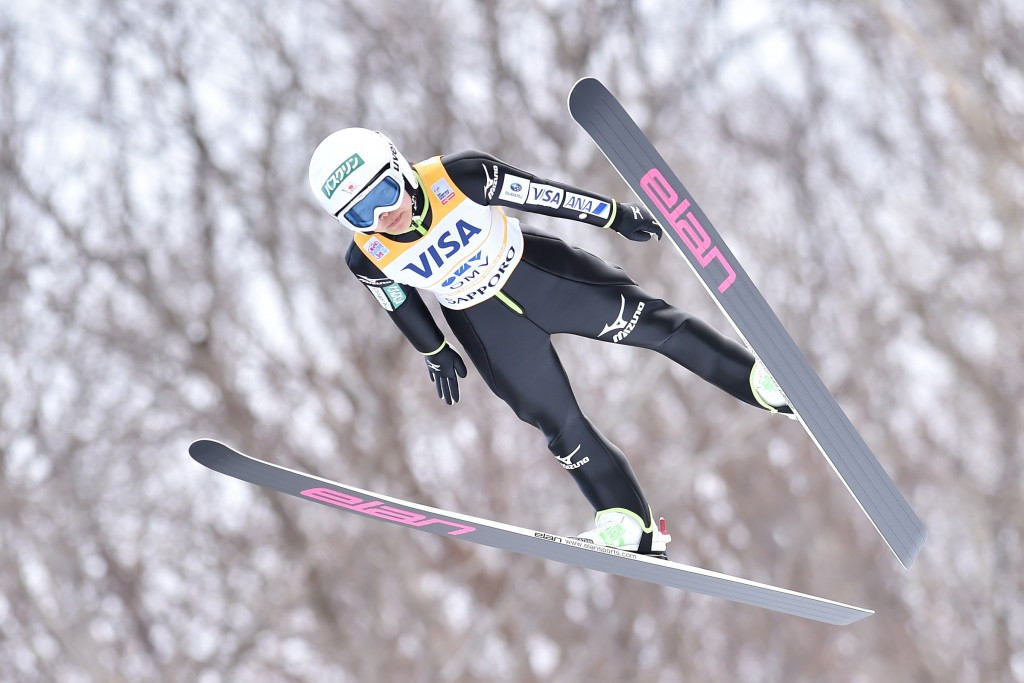 Sara Takanashi extended her lead in the women's Ski Jumping World Cup