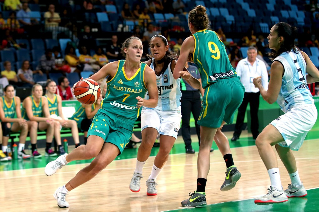 Australia ease to victory at Rio 2016 basketball test event