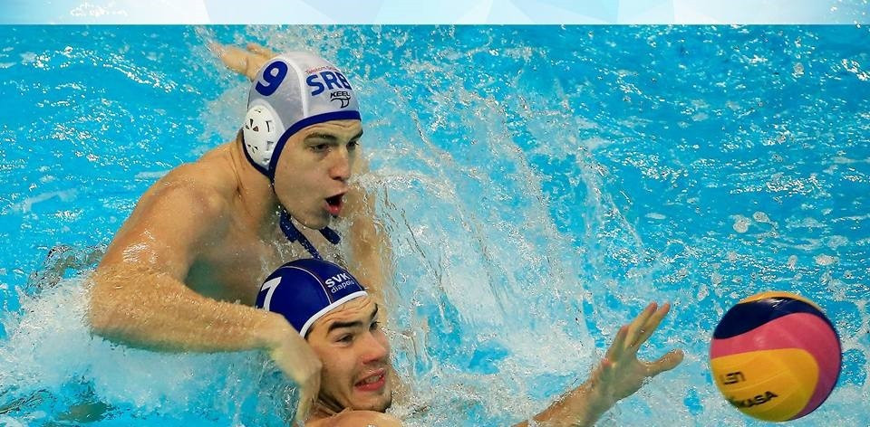Serbia remain on course for third straight European Water Polo Championship title as hosts breeze into quarter-finals