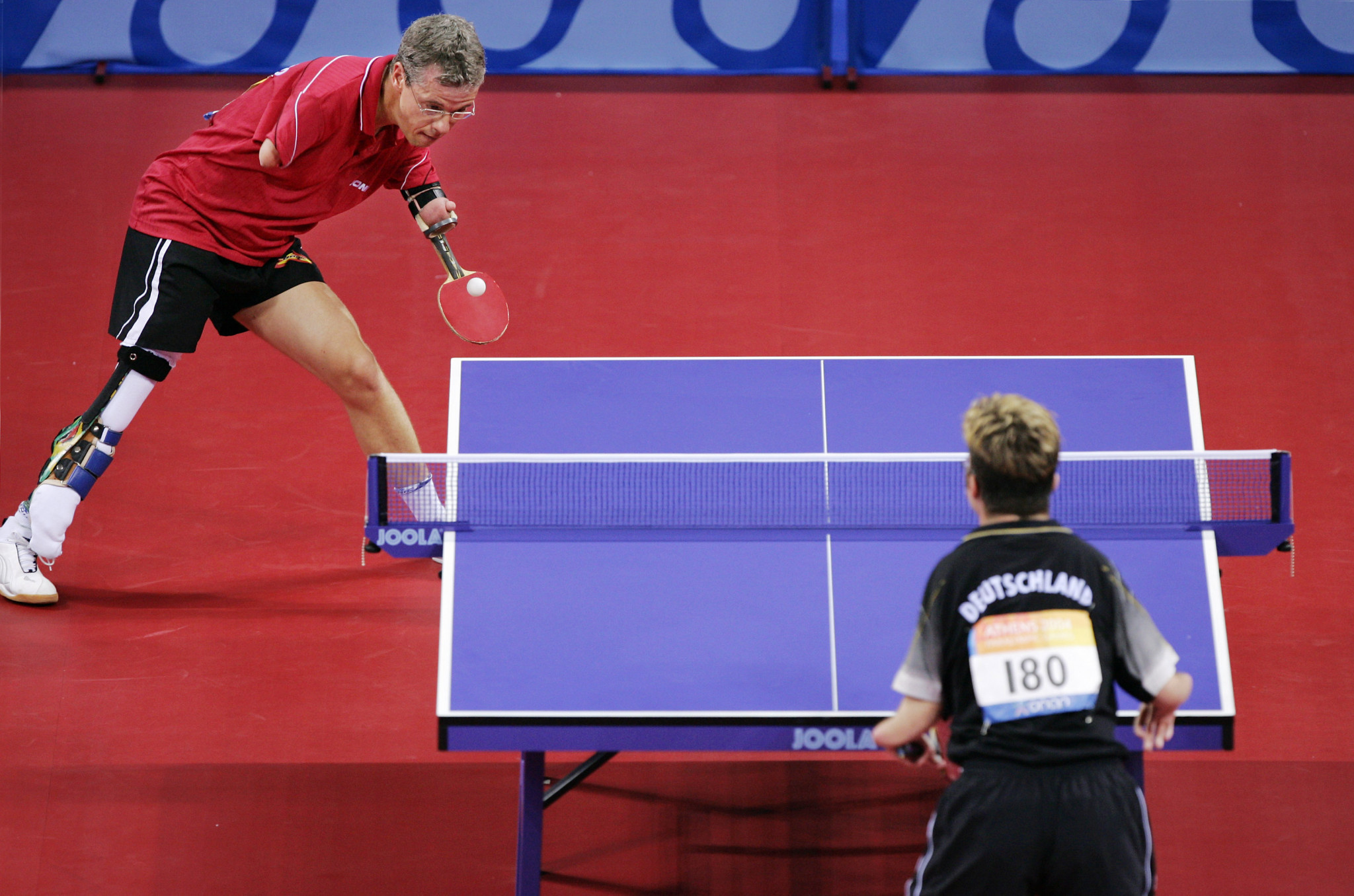 Paralympic table tennis champion Rainer Schmidt is one of the existing Board members ©Getty Images