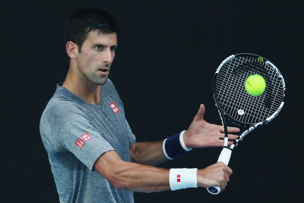 Novak Djokovic will be hoping to maintain the form which saw him earn three Grand Slams in 2015 ©Getty Images