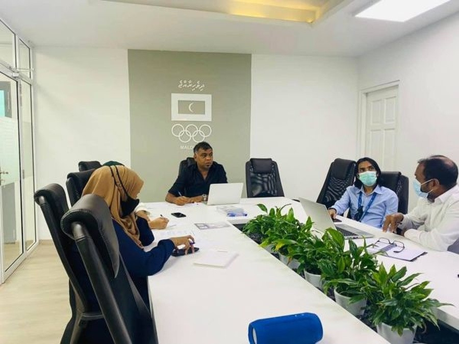 Maldives Olympic Committee meets with National Sports Associations