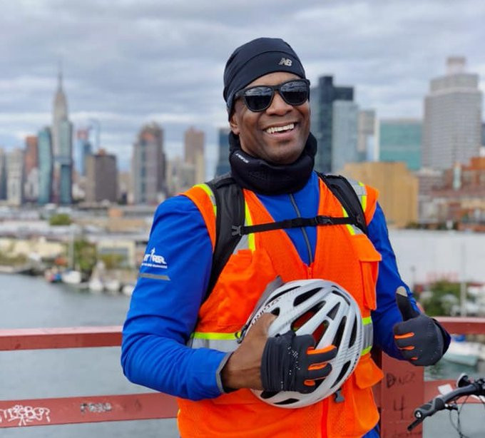 Ted Metellus has been appointed the new race director of the New York City Marathon ©Twitter/David Monti