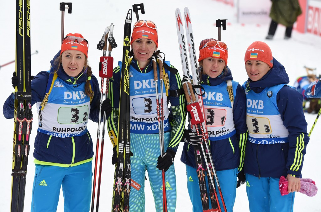 Ukraine earn women’s relay honours as fifth IBU World Cup draws to close in Ruhpolding