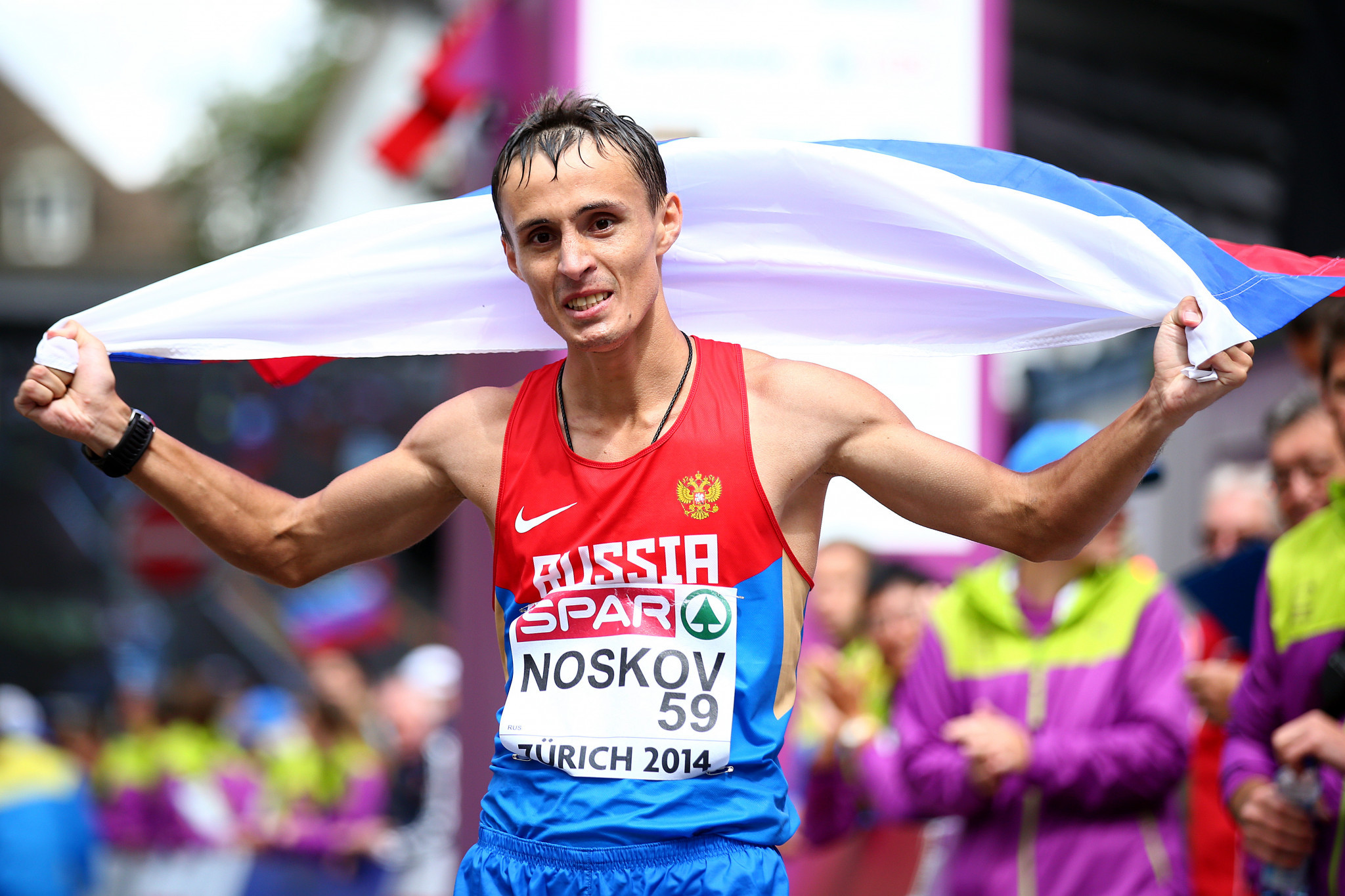 Russia's Ivan Noskov has had results from 2015 scrapped following a re-test of a doping sample which showed traces of EPO ©Getty Images