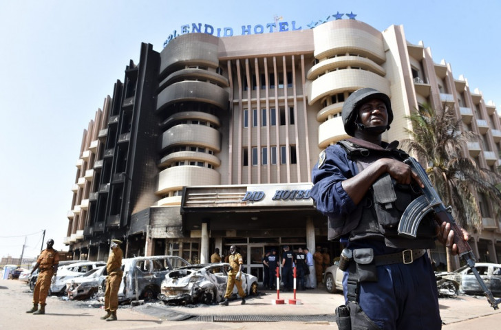 Gunmen attacked the Splendid Hotel in Ouagadougou on Friday (January 15)