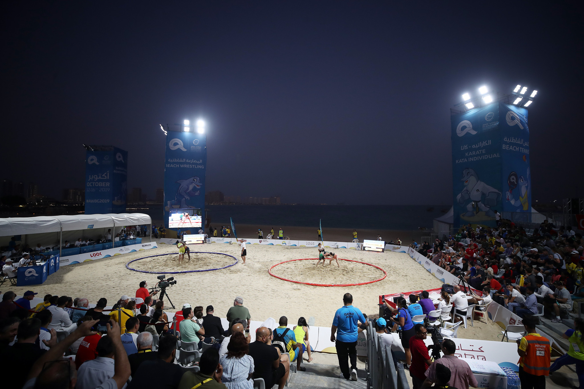 Two positive doping cases involved beach wrestlers at the ANOC World Beach Games ©ANOC