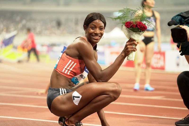 Shaunae Miller-Uibo, the Olympic 400 metres champion from The Bahamas, will run that distance at tomorrow's World Athletics Indoor Tour Gold meeting in New York ©Getty Images