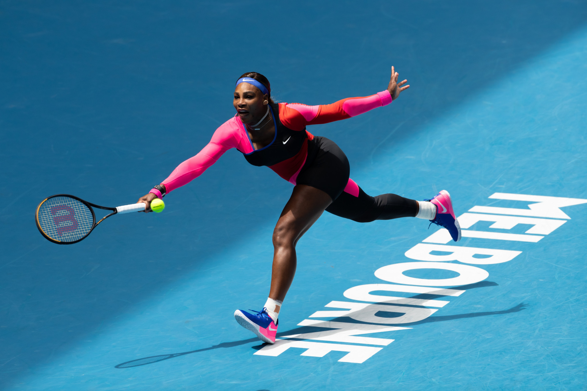 Seven-time Australian Open winner Serena Williams triumphed in her fourth round tie ©Getty Images