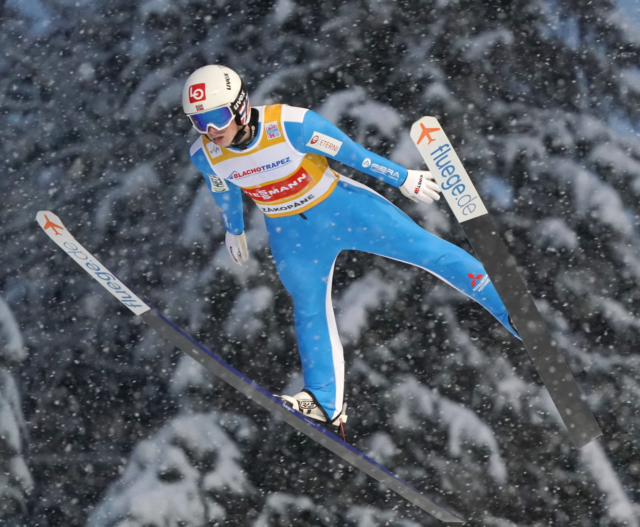 Halvor Egner Granerud has won his 11th World Cup event of the season ©Getty Images