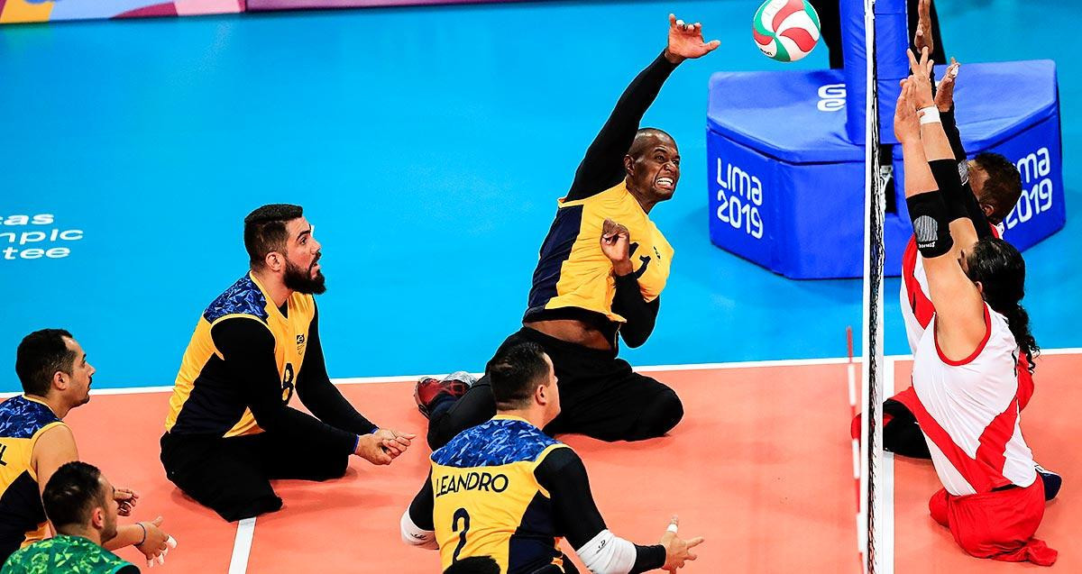 Brazil's men's sitting volleyball team qualified for Tokyo 2020 after winning the 2019 Parapan American Games in Lima ©Getty Images