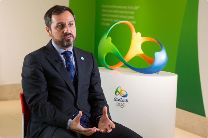 Andrei Rodrigues, the special safety secretary at Brazil’s Ministry of Justice, has assured spectators, athletes and volunteers attending Rio 2016 that the country is prepared to deal with the threat of terrorist attacks on the host city ©Rio 2016/Gabriel