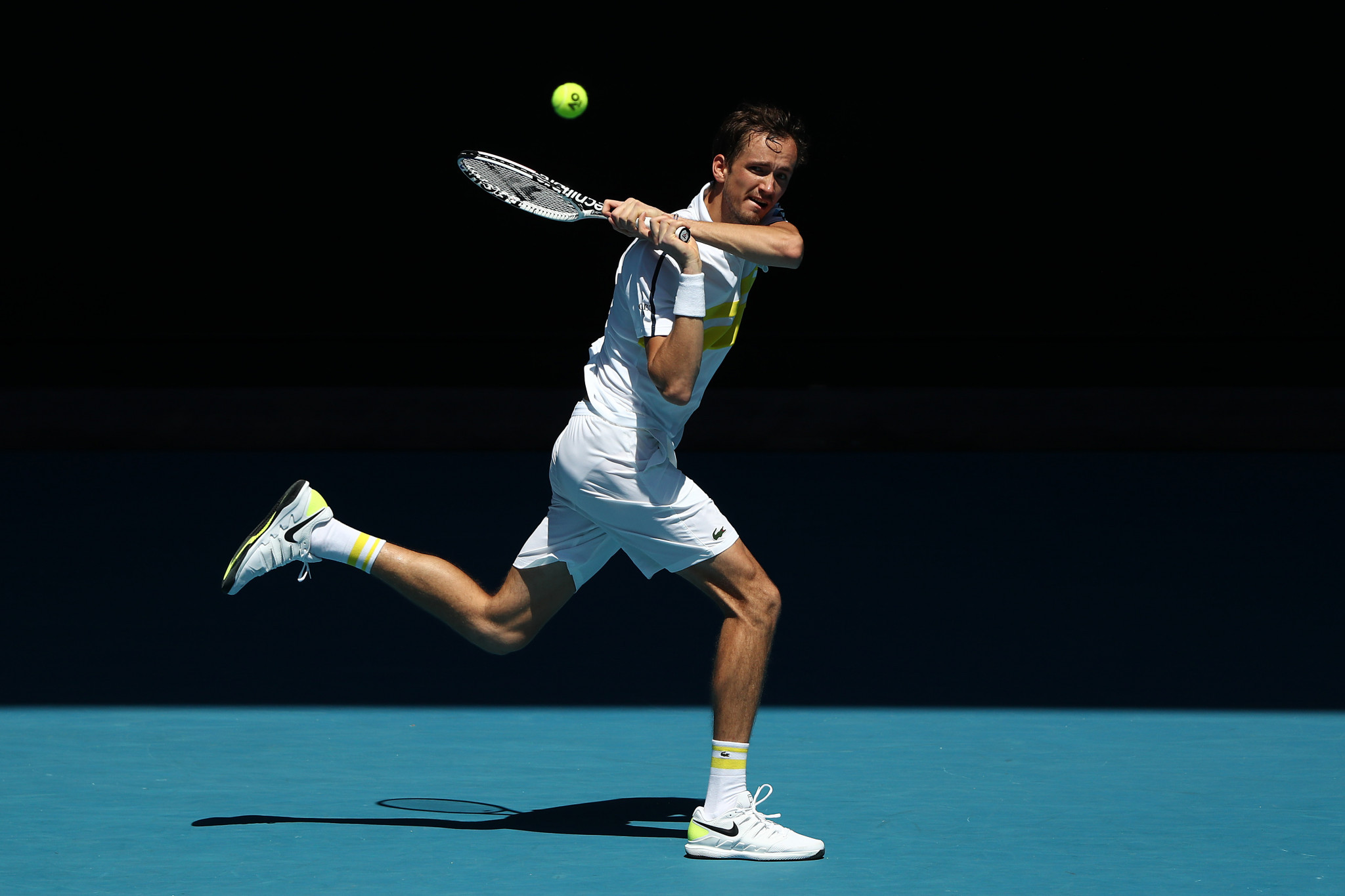 Russia's Daniil Medvedev also booked a place in the Australian Open quarter-finals ©Getty Images