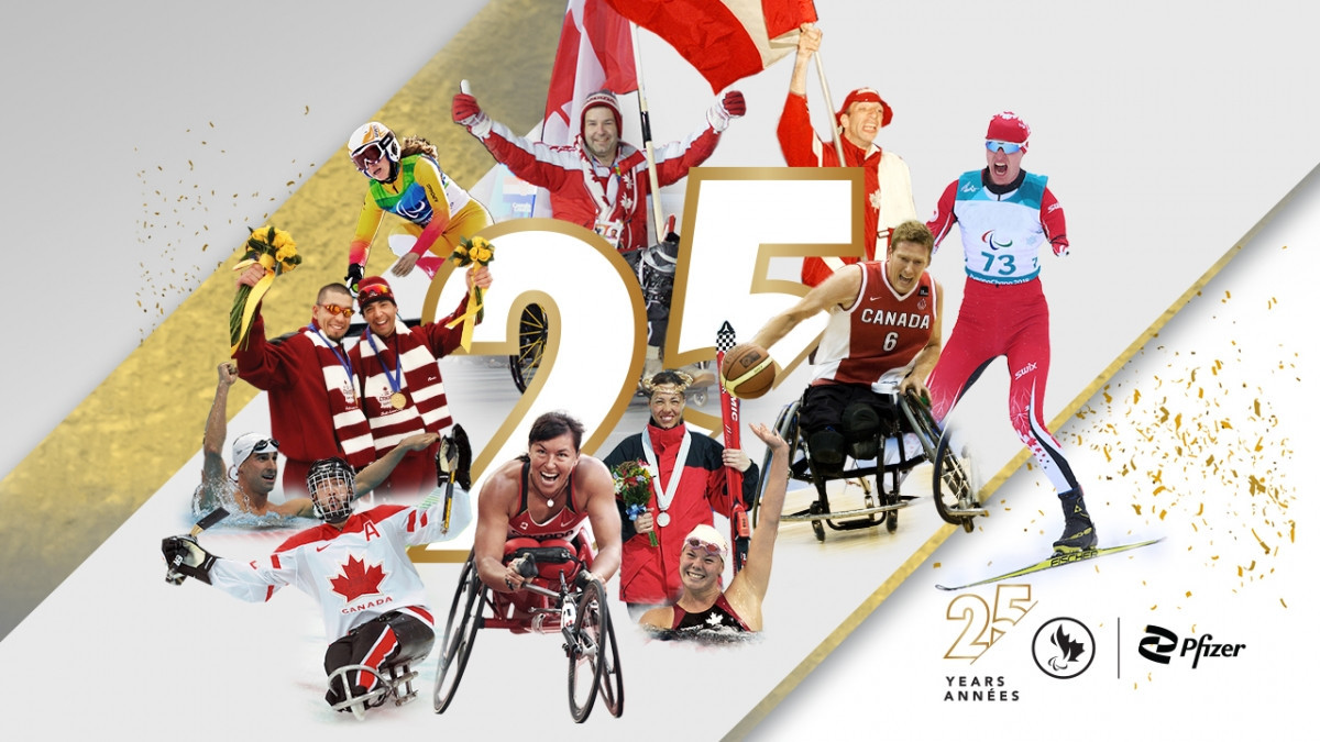 Pfizer has been sponsoring the Canadian Paralympic Committee in some capacity for 25 years ©CPC
