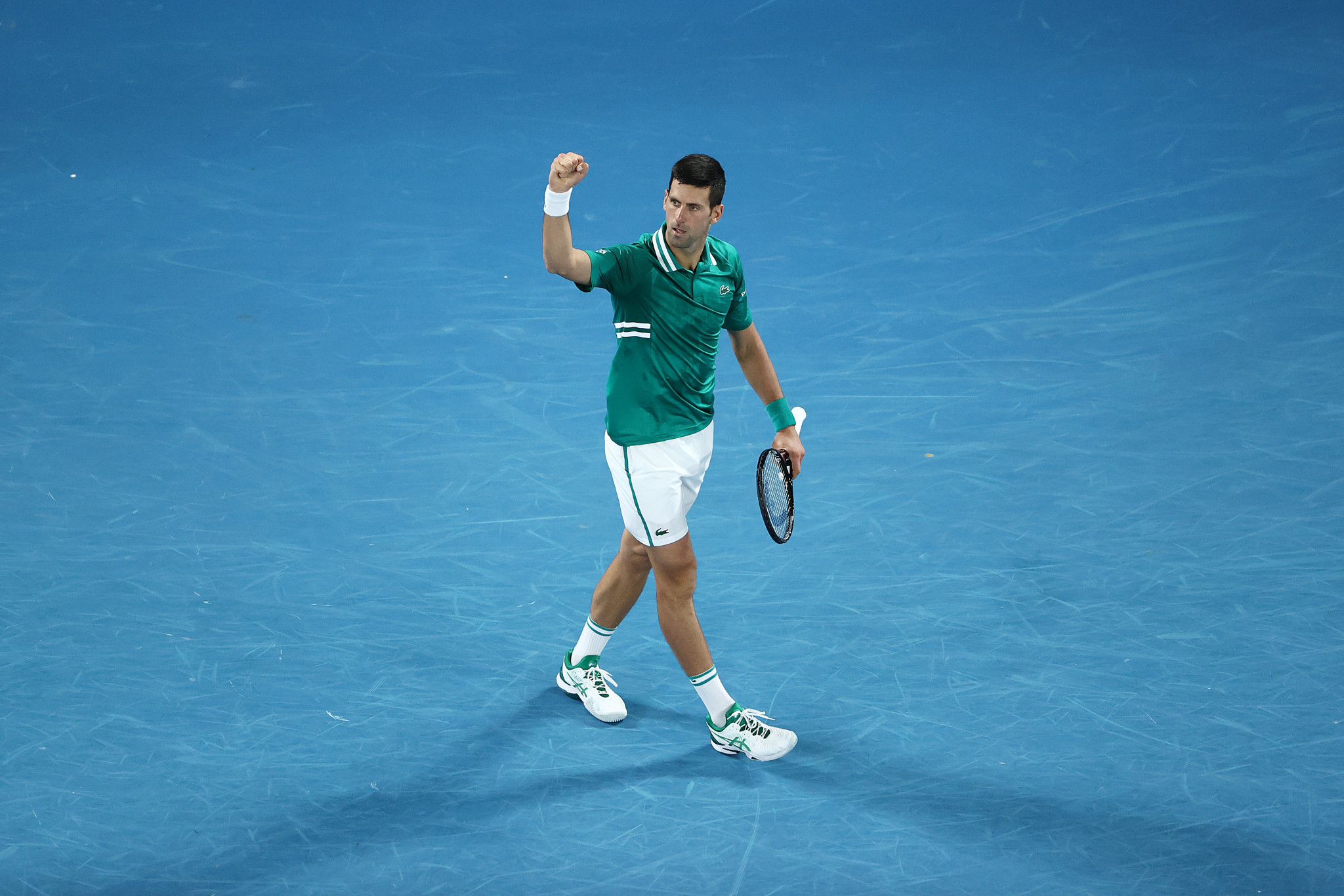 In the men's singles, world number one Novak Djokovic booked a place in the semi-finals ©Getty Images