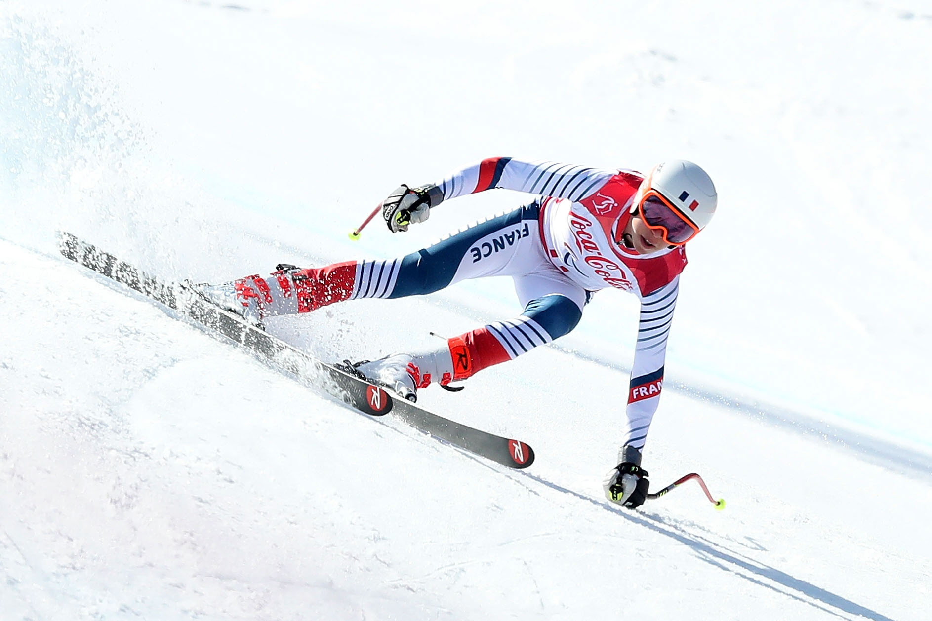 France's four-times Paralympic silver medallist Arthur Bauchet had to settle for second place in the opening giant slalom race at the event in Leogang ©Getty Images