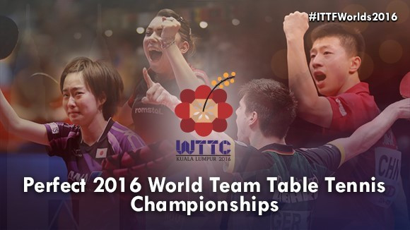 Hosts Malaysia drawn against defending women's champions China at 2016 World Team Table Tennis Championships