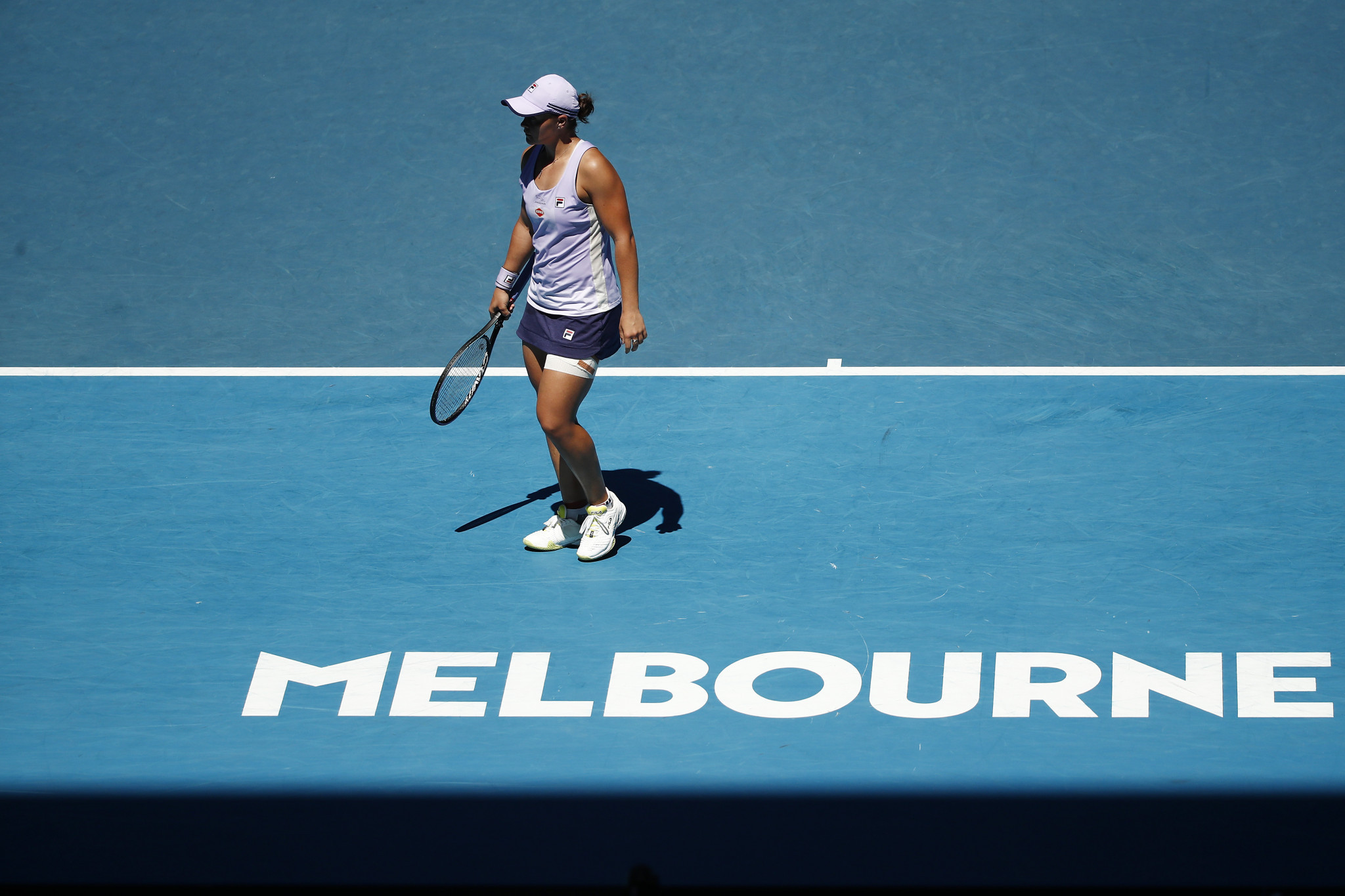 Ashleigh Barty was unable to prevent a comeback as home hopes were ended ©Getty Images