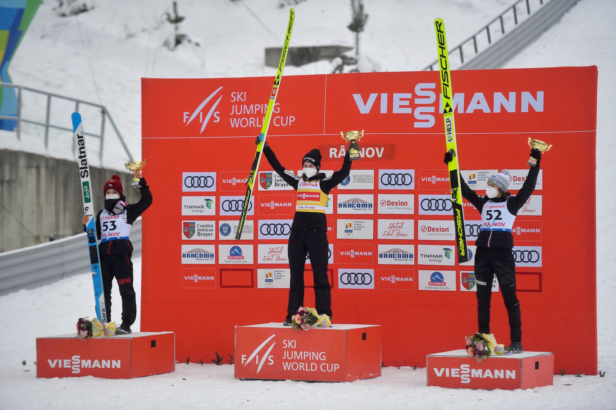 Križnar wins first Ski Jumping World Cup in Râșnov after faulty COVID-19 test sidelines leader Kramer