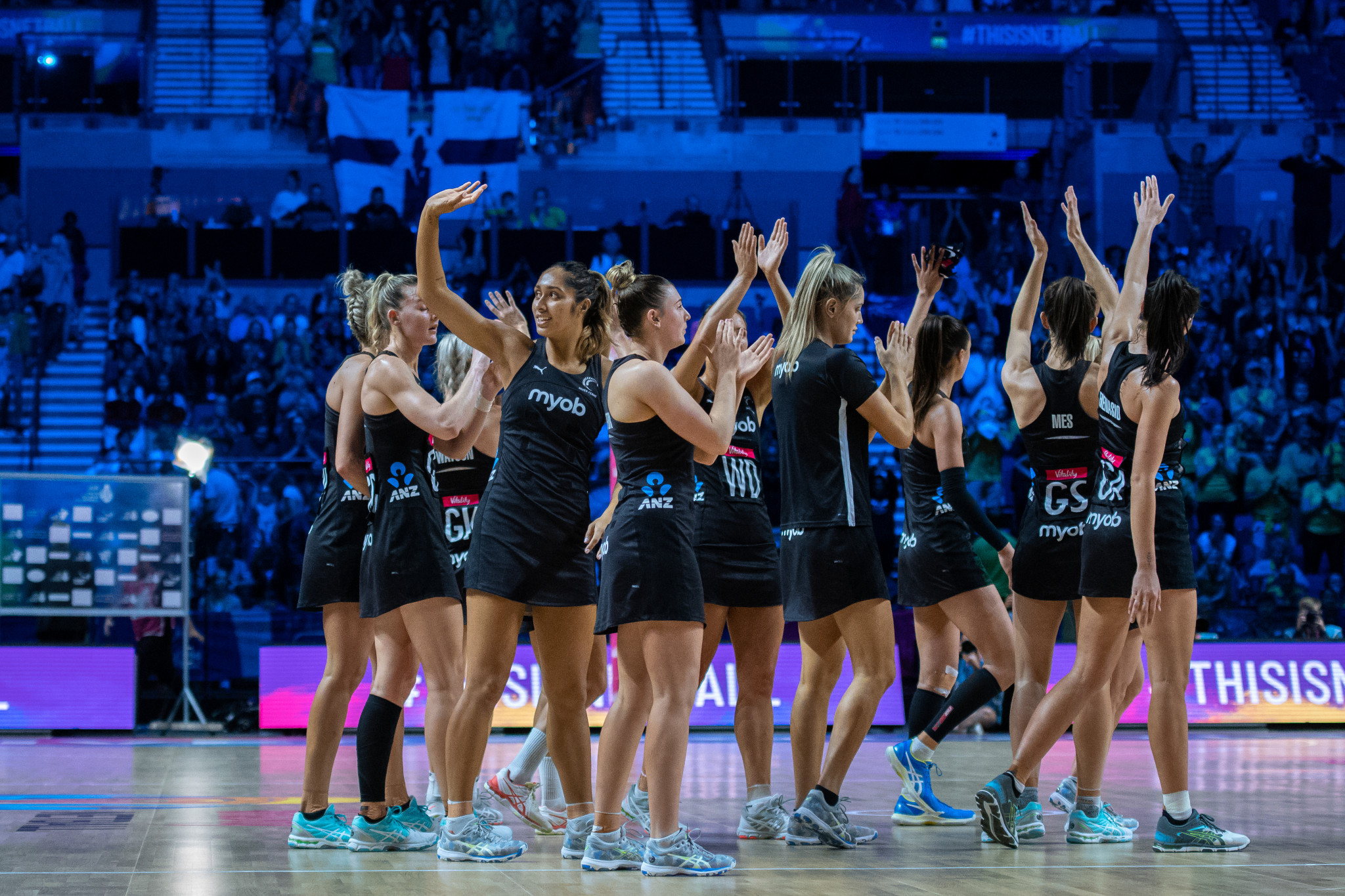 The New Zealand team which competed at the 2019 Netball World Cup has been nominated for the Decade Champion accolade ©Getty Images