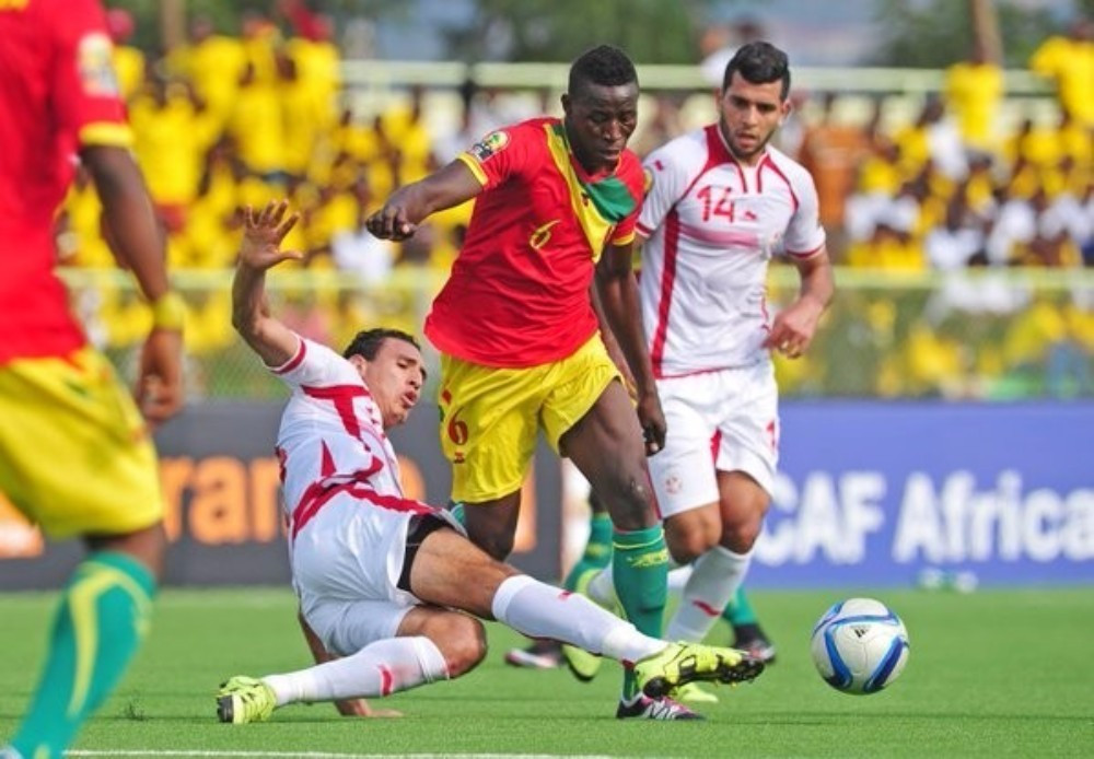 Tunisia and Guniea played out a 2-2 draw