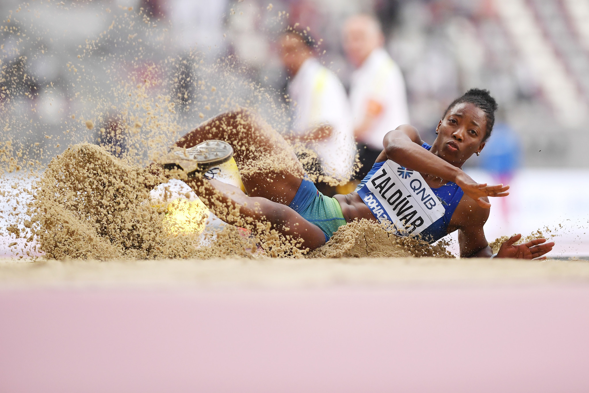 Triple jumper Liuba Zaldívar is continuing her preparations in Portoviejo for a further month ahead of Tokyo 2020 ©Getty Images
