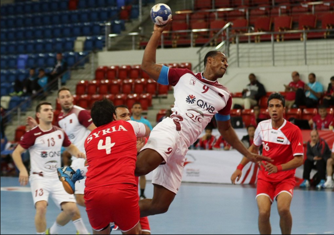 Qatar's impressive start to the Asian Men's Handball Championship continued today at the expense of Syria