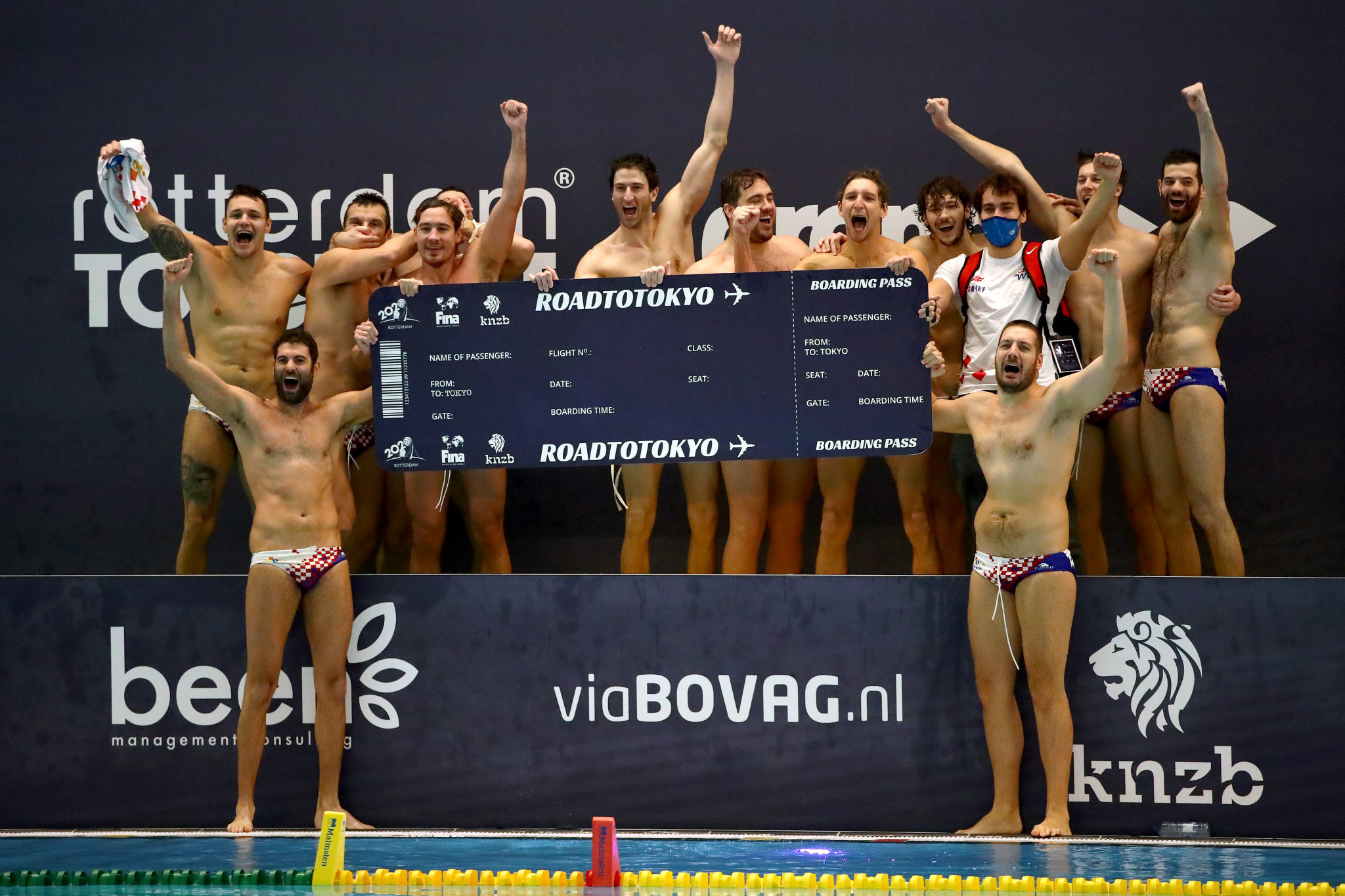 Croatia dramatically claim final Tokyo 2020 men’s water polo berth after winning lengthy penalty shoot-out