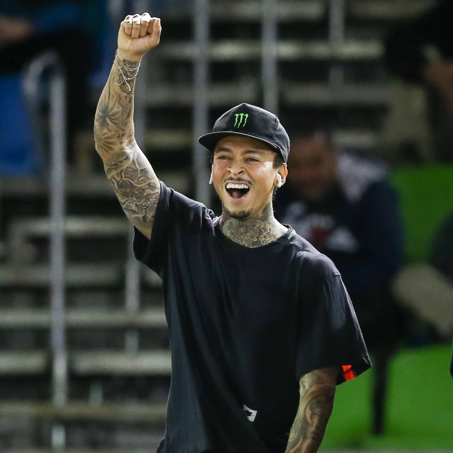 Nyjah Huston has been charged after holding a house party at a time when coronavirus cases were surging in the United States ©Getty Images