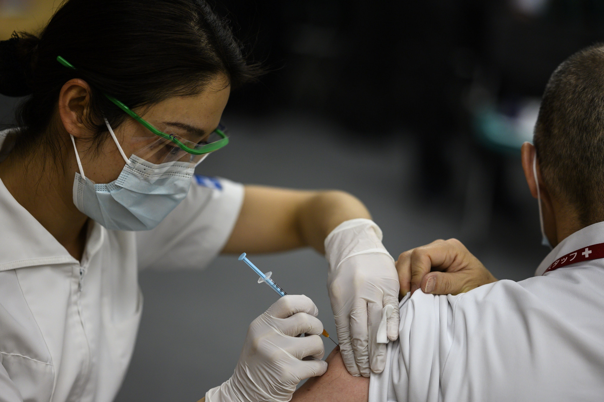 Healthcare workers have begun to be vaccinated against COVID-19 in Japan ©Getty Images