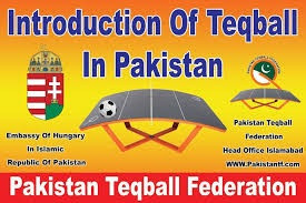 Pakistan Teqball Federation is set to benefit from a donation of 60 tables ©Pakistan Teqball Federation