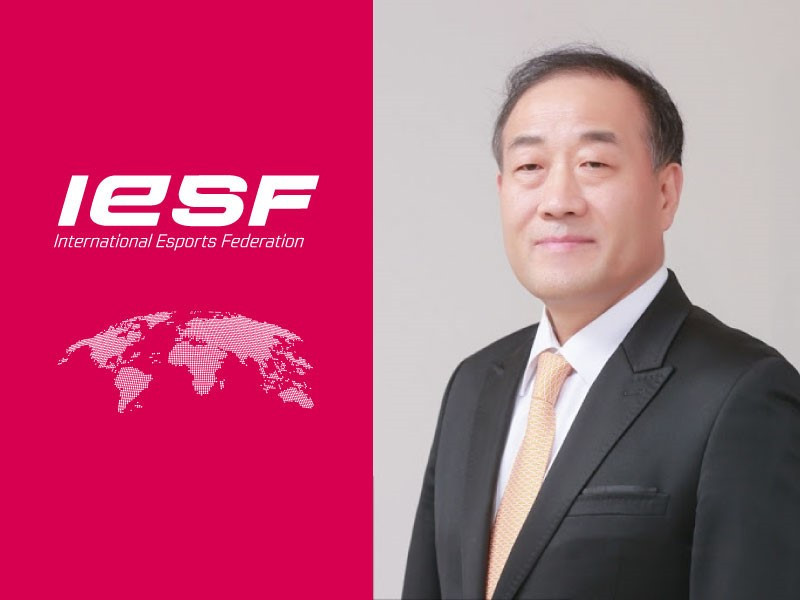Youngman Kim is the new IESF vice-president ©IESF