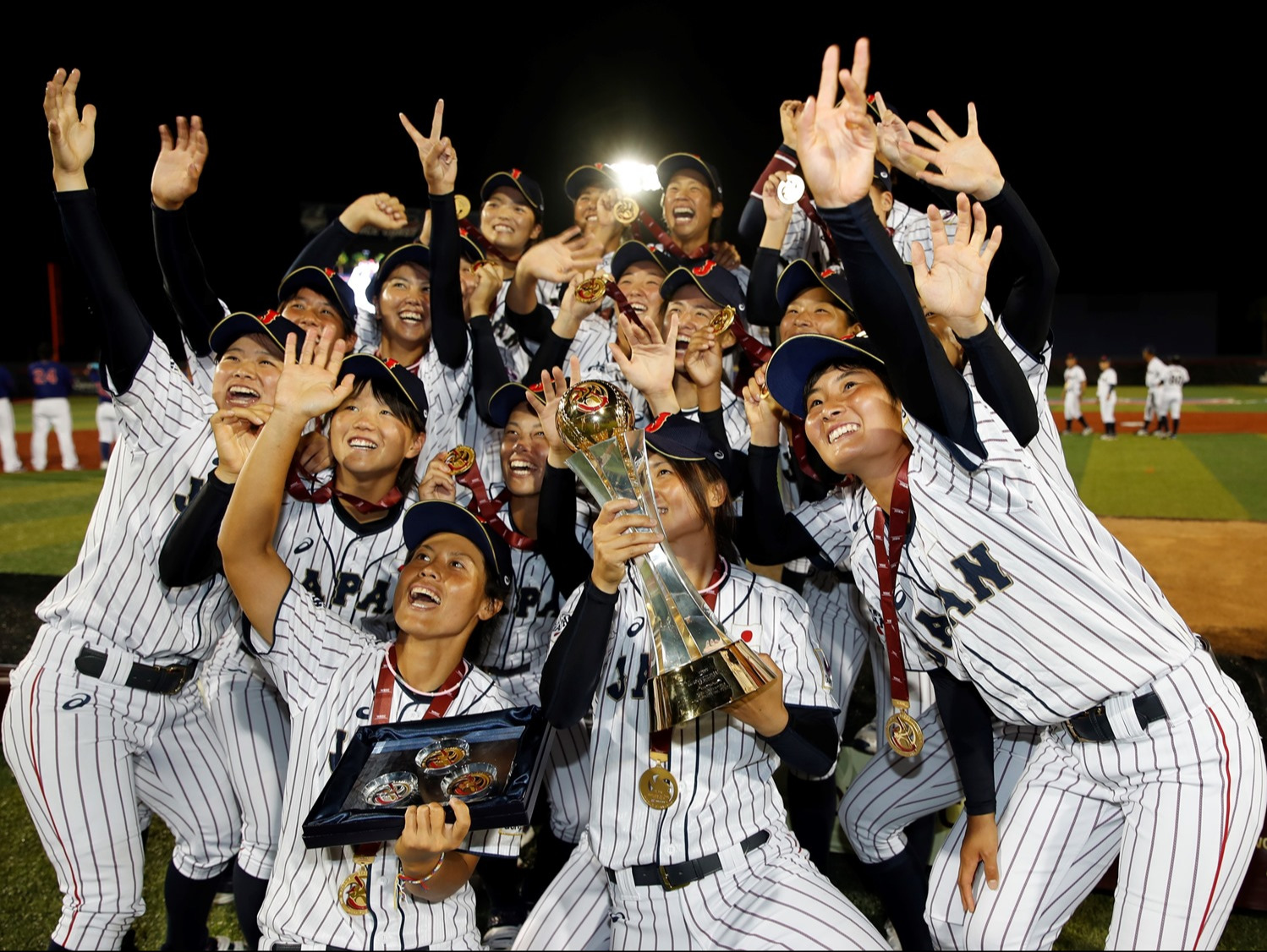 Japan are six-time Women's Baseball World Cup defending champions ©WBSC