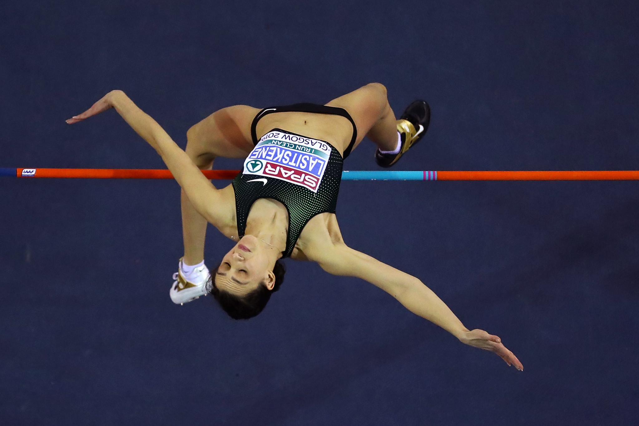 Mariya Lasitskene will be unable to defend her high jump title at this year's European Indoor Athletics Championships ©Getty Images