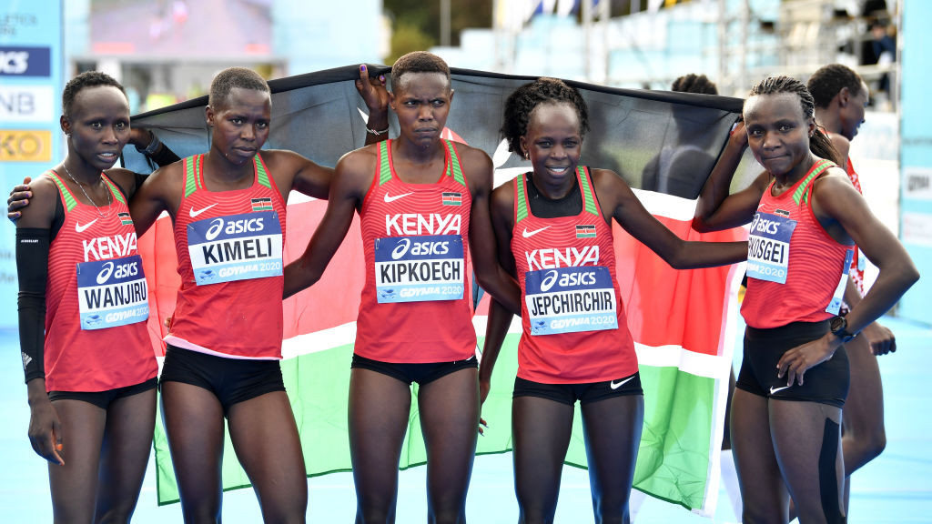 Kenyan runners have dominated the Kilimanjaro Marathon in Tanzania in recent years but have been forbidden from taking part in this year's race ©Getty Images