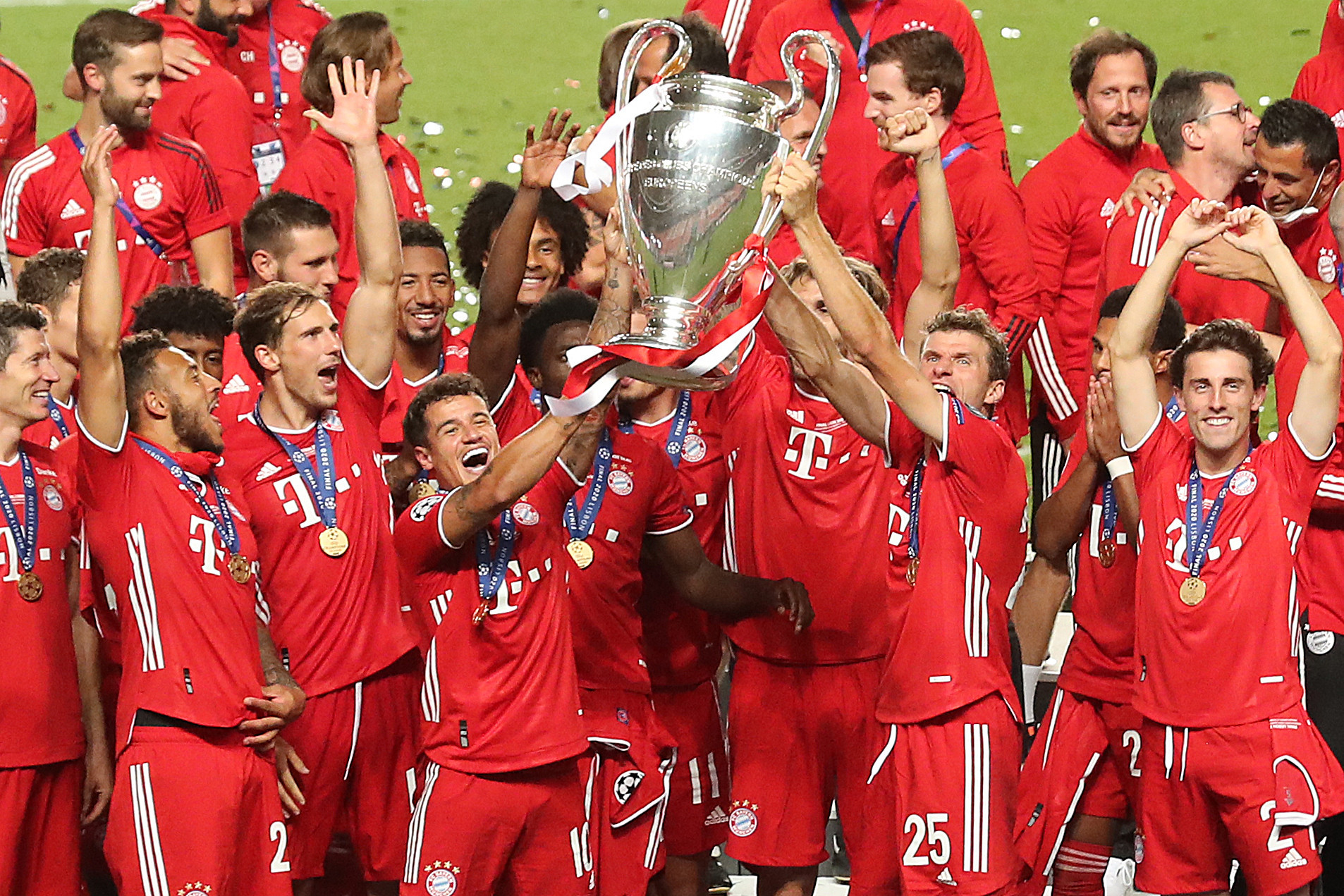 Bayern Munich are up for the Laureus World Team of the Year Award after winning the UEFA Champions League ©Getty Images