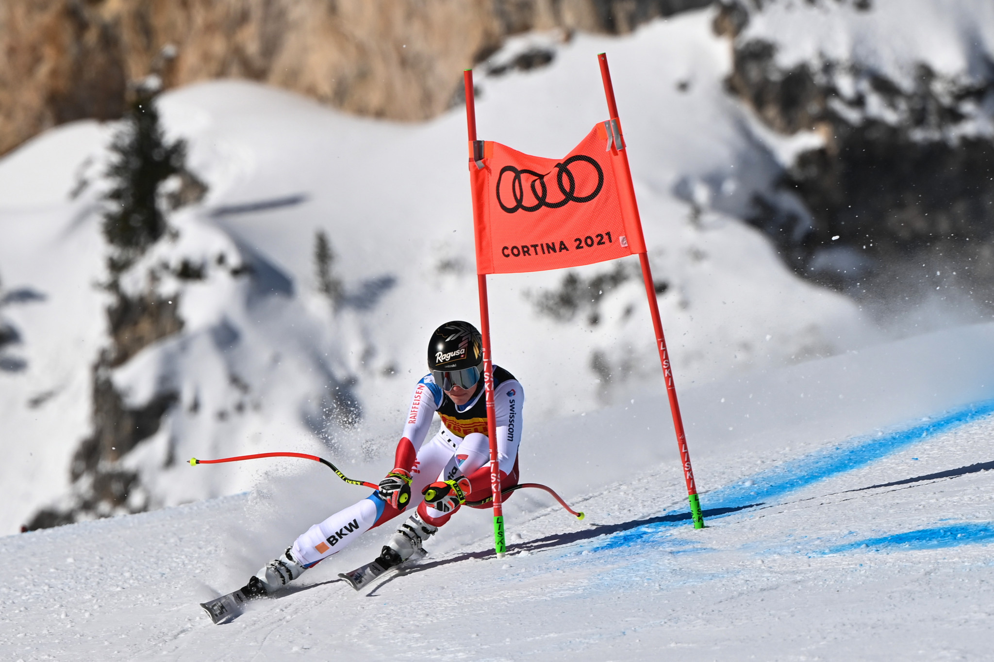 Lara Gut-Behrami is considered a favourite in the Super-G contest at the FIS Alpine Ski World Cup in Val di Fassa ©Getty Images