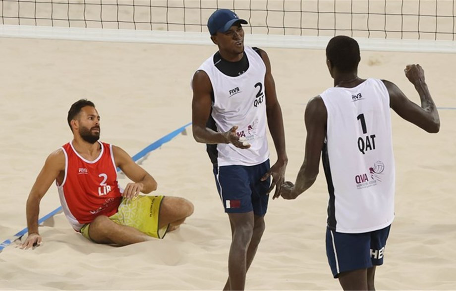  Home pairing Cherif and Ahmed into semi-finals of Doha Beach Volleyball Cup