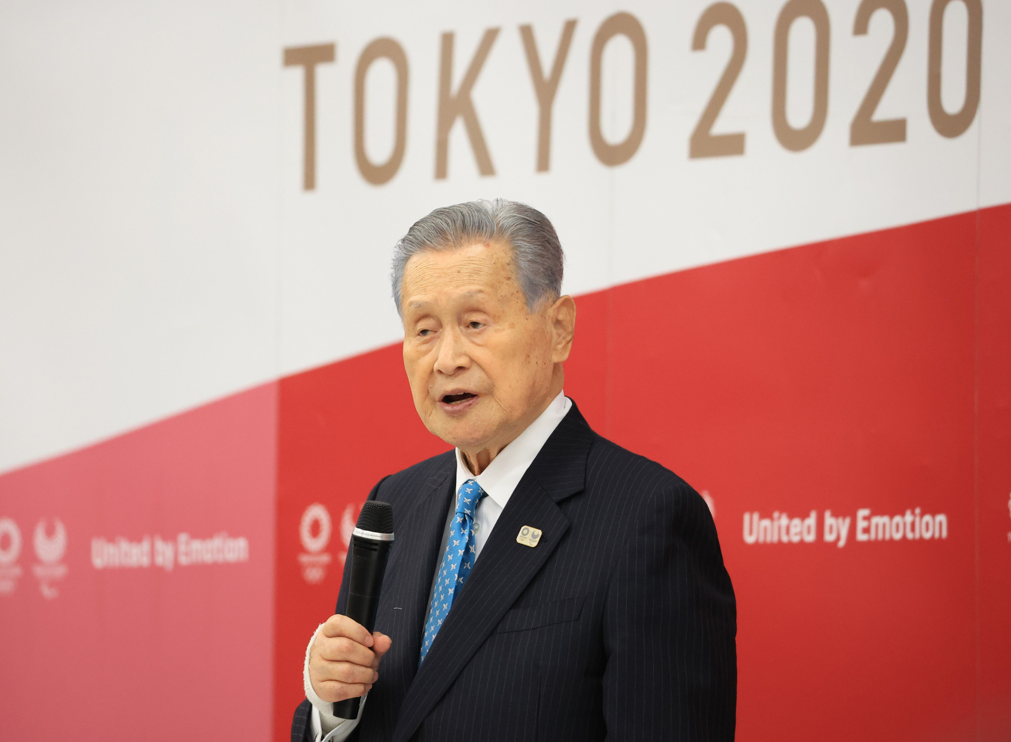 Former Tokyo 2020 President Yoshirō Mori sparked a sexism row which resulted in the resignation of hundreds of volunteers ©Getty Images