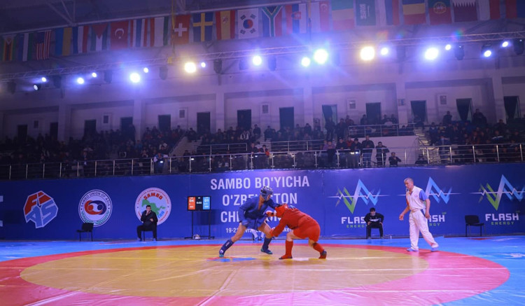 New anti-doping protocols were in place at the recent Uzbekistan Sambo Championships held in Tashkent ©FIAS
