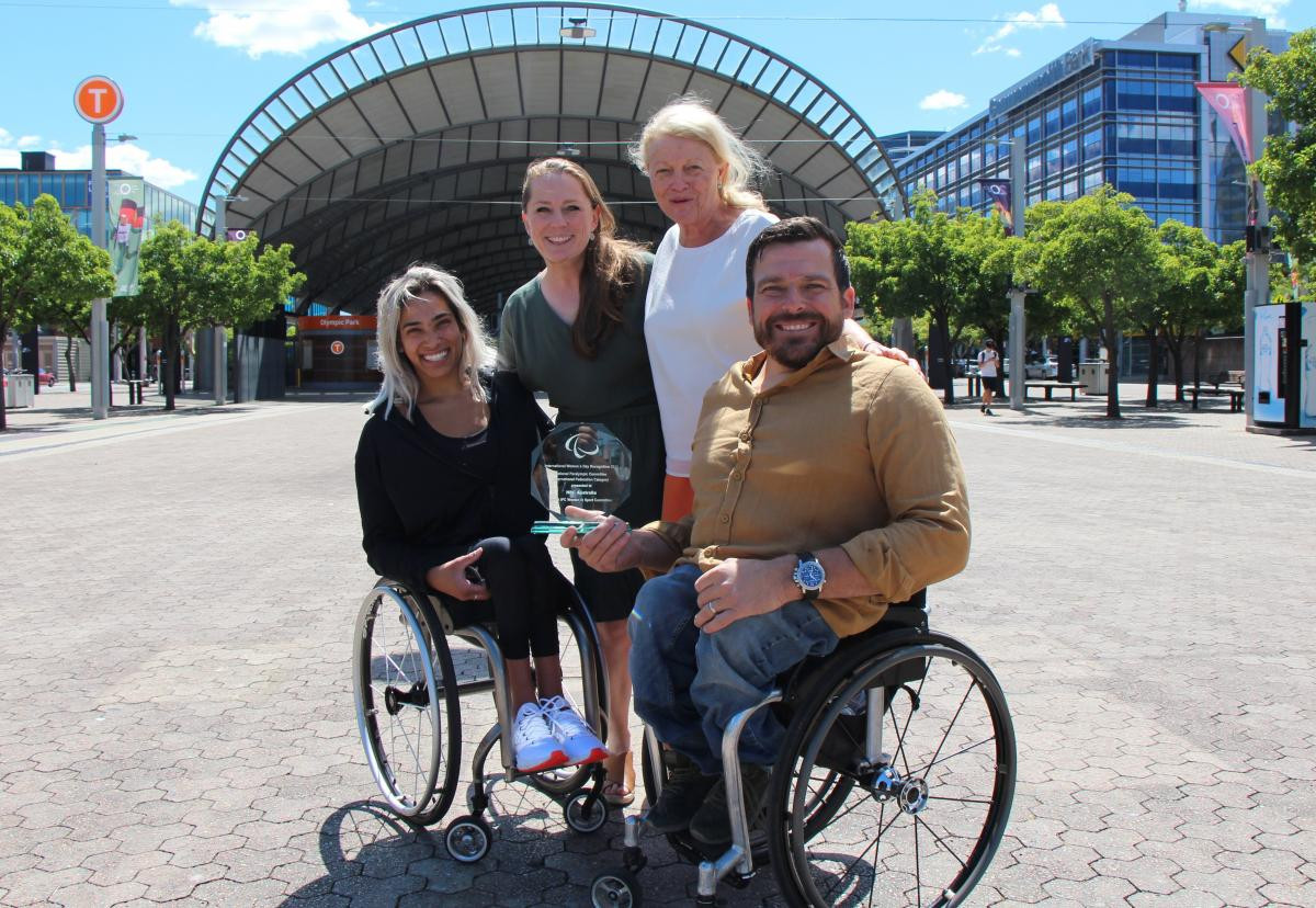 Australia Paralympics received the 2020 International Women's Day Recognition honour - now the shortlists are out for this year's awards ©IPC